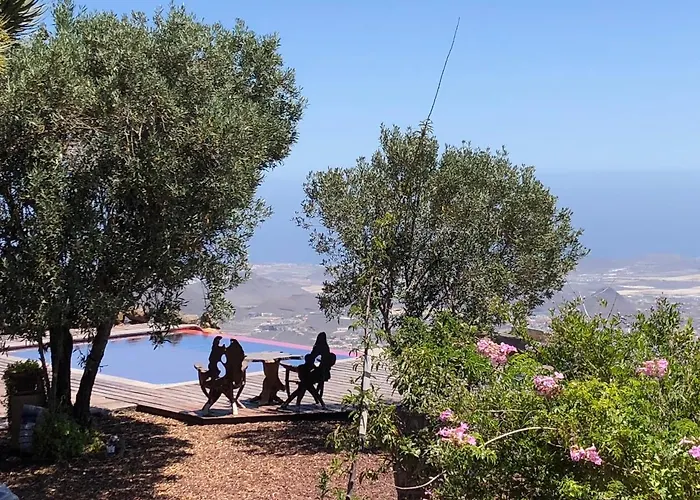 Historic Canarian House, Private Heated Infinity Pool, Bbq, Wifi + Panoramic Ocean Views Gospodarstwo wiejskie